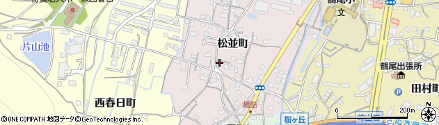 香川県高松市松並町724周辺の地図