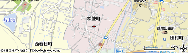 香川県高松市松並町727周辺の地図