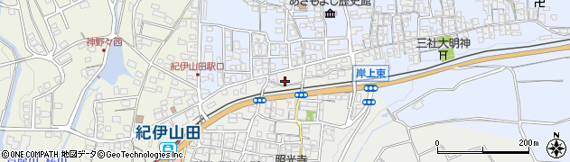 和歌山県橋本市岸上404周辺の地図
