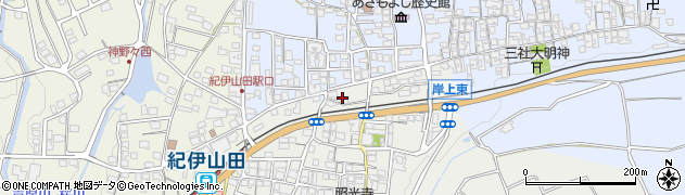 和歌山県橋本市岸上402周辺の地図