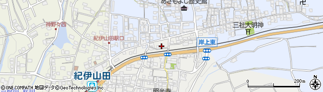 和歌山県橋本市岸上407周辺の地図