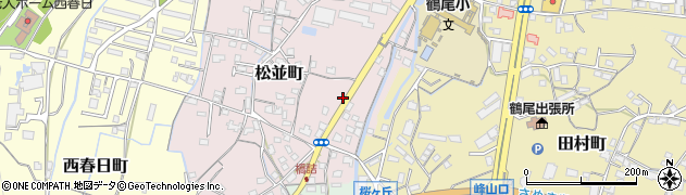 香川県高松市松並町645周辺の地図