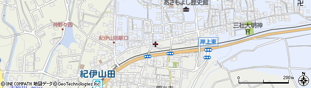 和歌山県橋本市岸上391周辺の地図