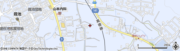 香川県さぬき市志度4414周辺の地図