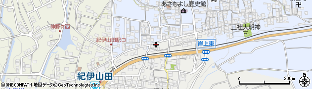 和歌山県橋本市岸上540周辺の地図