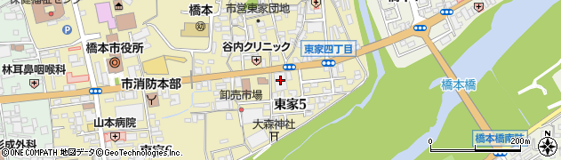ＮＴＴ西日本和歌山橋本別館周辺の地図