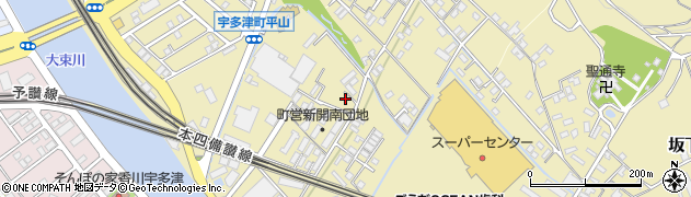 香川県綾歌郡宇多津町2614-7周辺の地図