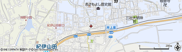 和歌山県橋本市岸上442周辺の地図