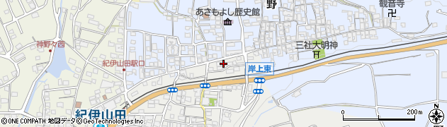 和歌山県橋本市岸上443周辺の地図