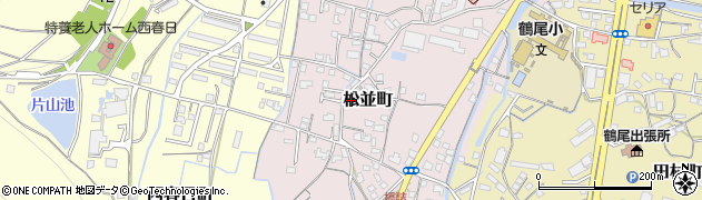香川県高松市松並町722周辺の地図