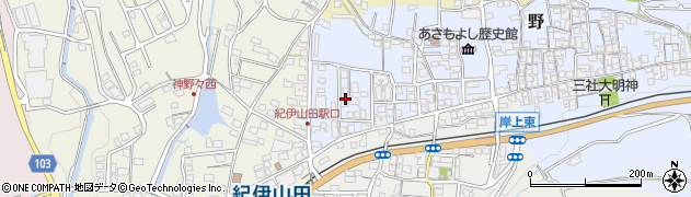 和歌山県橋本市野576周辺の地図