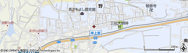 和歌山県橋本市岸上436周辺の地図