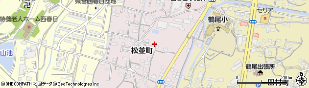香川県高松市松並町624周辺の地図