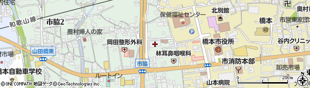 綜合警備保障株式会社　和歌山支社橋本営業所周辺の地図