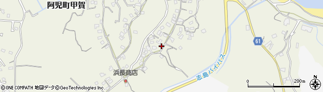 三重県志摩市阿児町甲賀3510周辺の地図