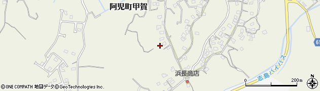 三重県志摩市阿児町甲賀2804周辺の地図
