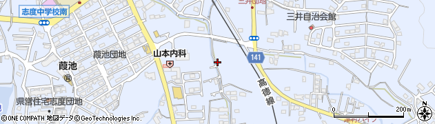香川県さぬき市志度4430周辺の地図