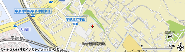 香川県綾歌郡宇多津町新開周辺の地図