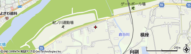 和歌山県橋本市向副139周辺の地図