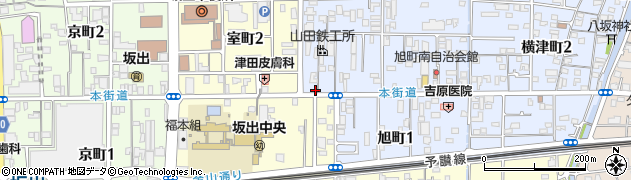 ナナ美容院周辺の地図