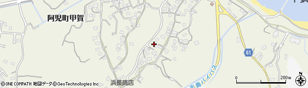 三重県志摩市阿児町甲賀3497周辺の地図