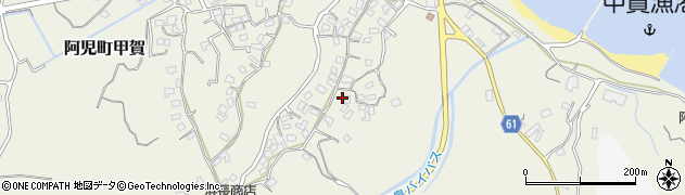 三重県志摩市阿児町甲賀3540周辺の地図