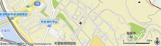 香川県綾歌郡宇多津町2497周辺の地図