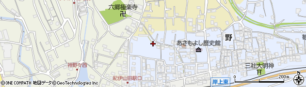 和歌山県橋本市野552周辺の地図