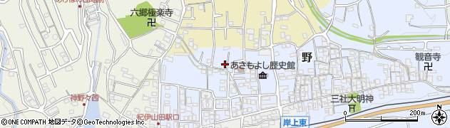 和歌山県橋本市野543周辺の地図
