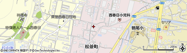 香川県高松市松並町619周辺の地図