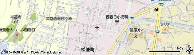 香川県高松市松並町617周辺の地図