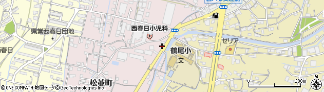 香川県高松市松並町612周辺の地図