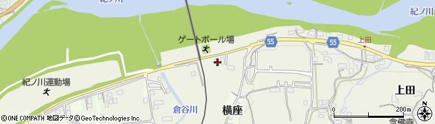 和歌山県橋本市向副206周辺の地図