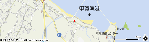 三重県志摩市阿児町甲賀3589周辺の地図
