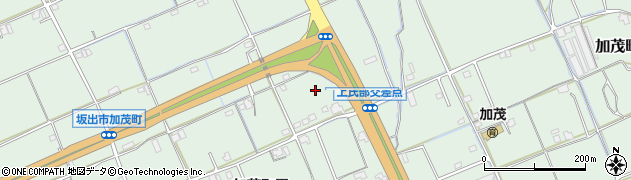 香川県坂出市加茂町（甲）周辺の地図