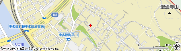 香川県綾歌郡宇多津町平山2508周辺の地図