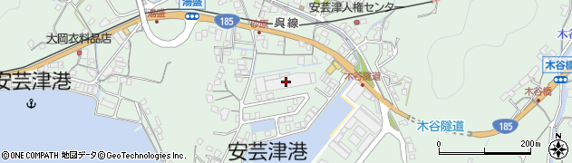 株式会社久保卓蔵商店　安芸津工場周辺の地図