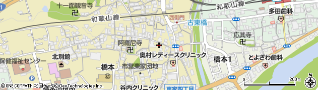 岩橋化粧品店周辺の地図