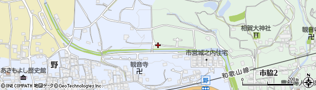 和歌山県橋本市市脇535周辺の地図