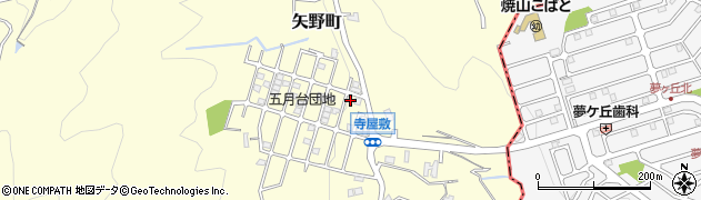 広島県広島市安芸区矢野町周辺の地図