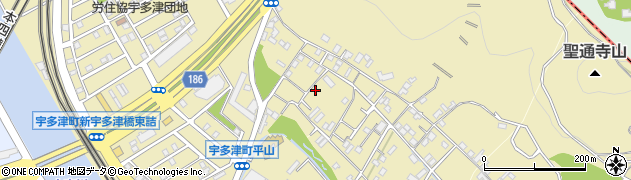 香川県綾歌郡宇多津町平山2510周辺の地図