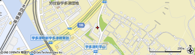 香川県綾歌郡宇多津町2629周辺の地図