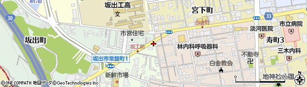 高倉工業所周辺の地図