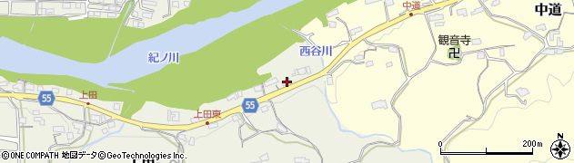 和歌山県橋本市上田13周辺の地図