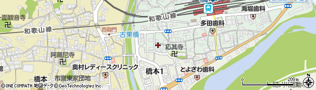橋本教会周辺の地図