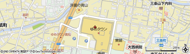 イップウドウラーメンエクスプレス ゆめタウン高松店周辺の地図