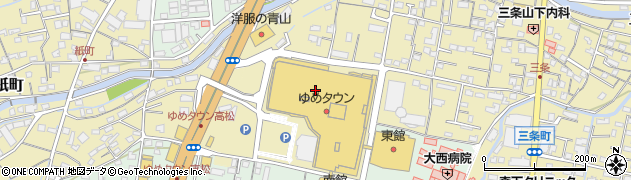 ザ・クロックハウス高松店周辺の地図
