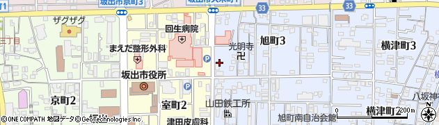 株式会社エンジェル旭町調剤薬局周辺の地図