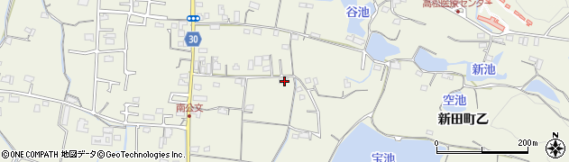 香川県高松市新田町甲1596周辺の地図