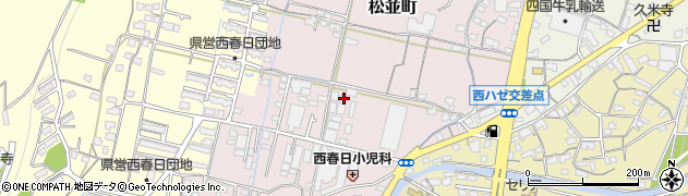 香川県高松市松並町585周辺の地図
